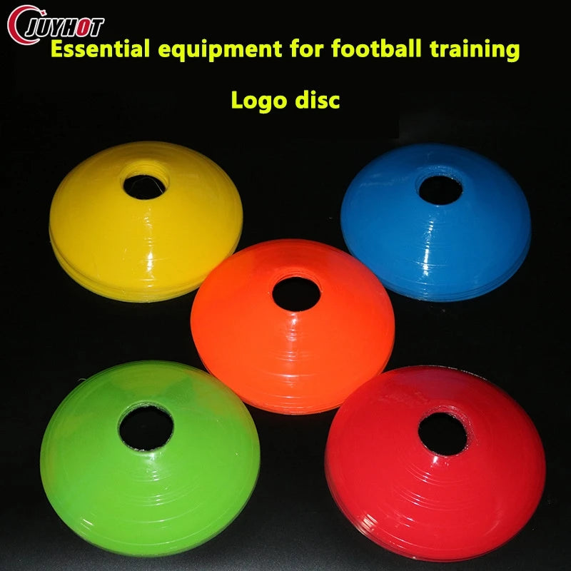10pcs Soccer Cone Set Football Training Equipment For Kid Pro Disc Cones Agility Exercise Obstacles Avoiding Sport Accessories