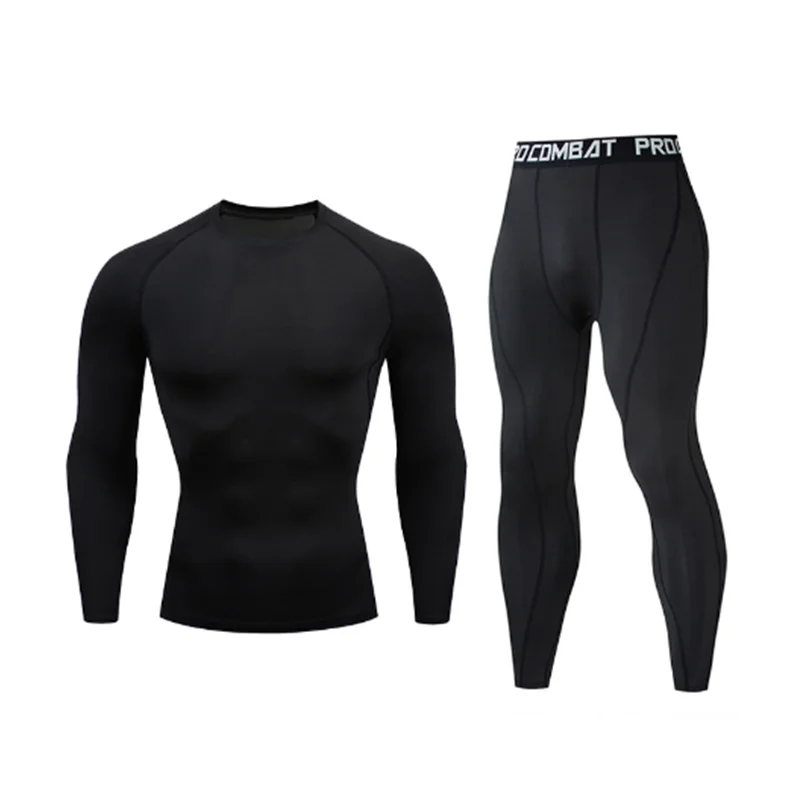 Running Yoga Cycling Compression Suit Basketball Track And Field Training Suit Sports Training Slim-fit Sweat Absorption Suit