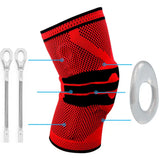 Knee Brace Silicone Sleeve Knee Pads Arthritis Knee Protector For Joints Support Meniscus Compression Protection Sport