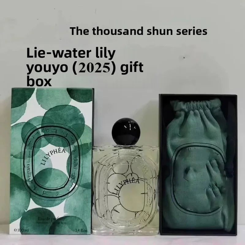 100ml Gift Box Perfume Desert Rose Water Lily Alluring Parfum Men Woman Dates Office Business Sports Designed for A Romantic