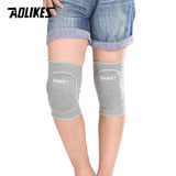 AOLIKES 1 Pair Kids Thick Sponge Knee Support Dance Volleyball Tennis Knee Pads Sport Gym Kneepads Children Knee Protection