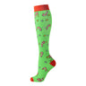 Compression Socks Sports Jump Rope Yoga Elastic Pressure Calf Stockings Socks Varicose Veins Compress Halloween Christmas New