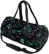 Black Skull Moth Duffel Bags Magic Skulls Sports Gym Bag Travel Luggage Overnight Bags for Men Women Duffel Bags for Traveling