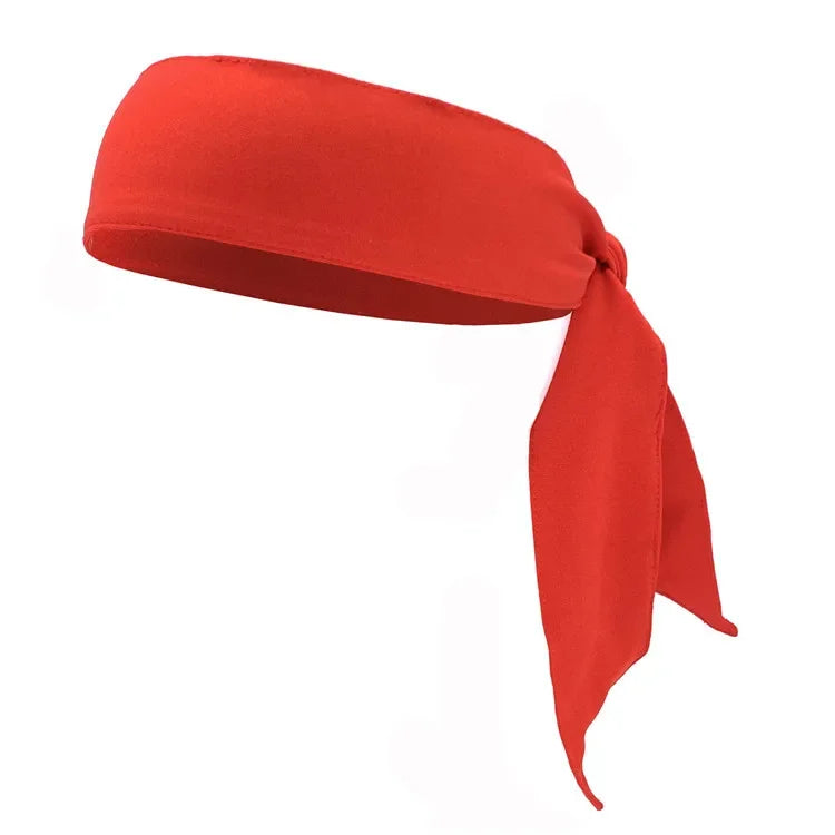 Color Elastic Sports Sweatband for Tennis Unisex Men Women Boy Girl Teens Headband Gym Fitness Yoga Hair Bands Athletic Headwear
