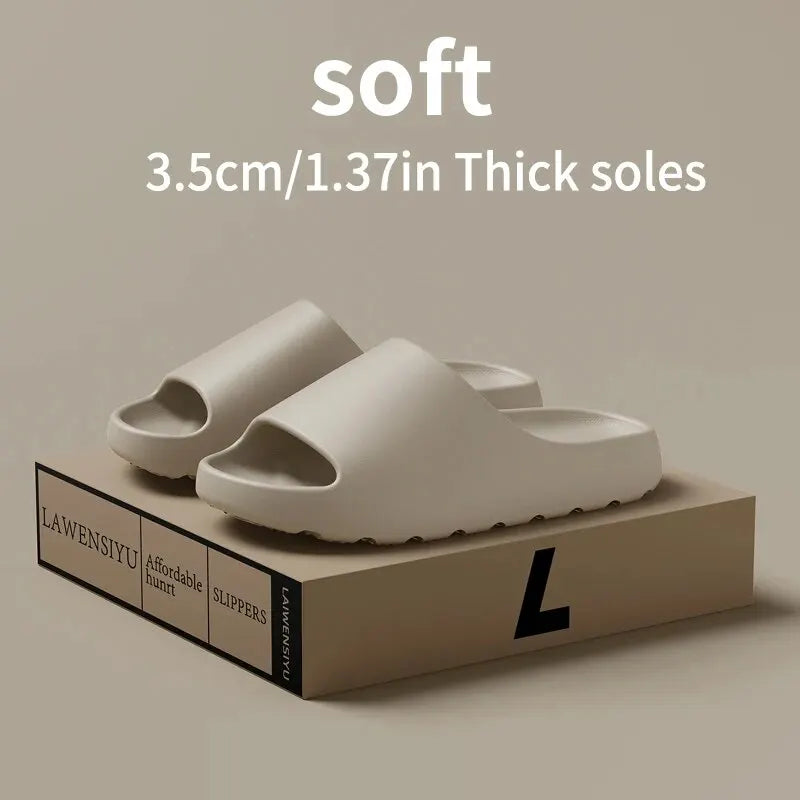 Men Casual EVA Flat Slippers Unisex Outdoor Indoor Shoes Beach Slides Fashion Brand Women Slippers  Classic Sports Sandals