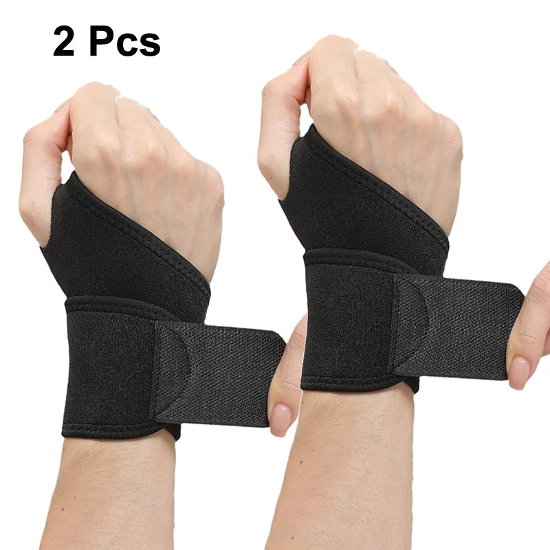 Adjustable Wrist Brace Perfect for Women & Men Support Wrap Strap Hand Carpal Tunnel Brace Fitness Suitable Both Right Left Hand