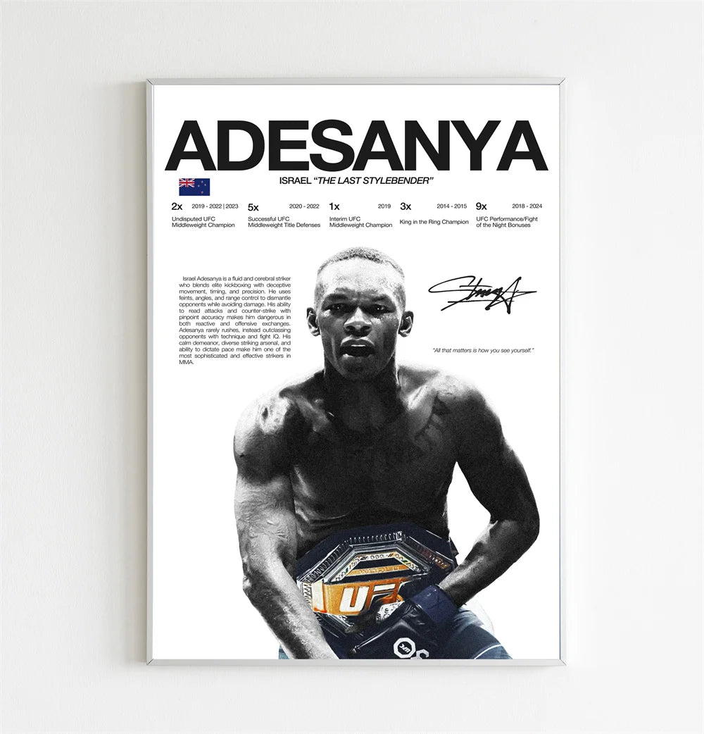Modern Art Famous Boxing Legend Fighting Posters, UFC Inspirational Khablb Nurmagomedov Canvas Murals, Gym and Home Decorations