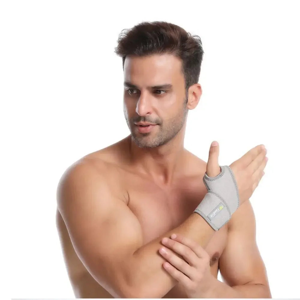 Wrist Guard Support Brace Unisex Adjustable Wrist Wrap Bandage for Carpal Tunnel, Sprains, Gym Sports Pain Relief