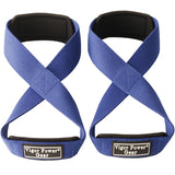 Durable Powerlifting Straps Cross Training Figure 8 Weight Lifting Straps,Powerlifting Belts,Fitness Pull up Band