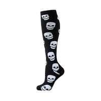 Compression Socks Sports Jump Rope Yoga Elastic Pressure Calf Stockings Socks Varicose Veins Compress Halloween Christmas New