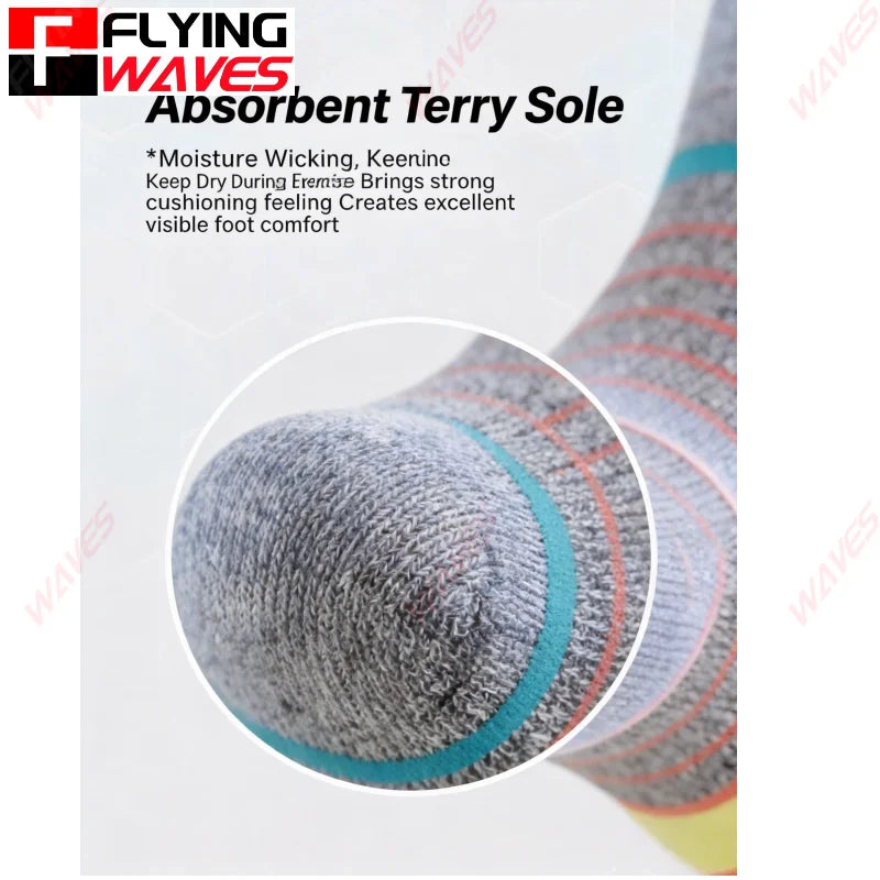 3 Pairs Professional Marathon Socks Men's Thick Towel Bottom Special for Badminton Running Thin Sports Socks