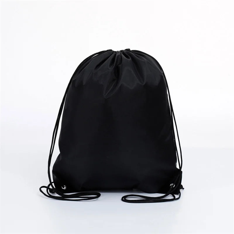 Portable Foldable Gym Bag Fitness Backpack Drawstring Shop Pocket Hiking Camping Beach Swimming Men Women Sports Bags