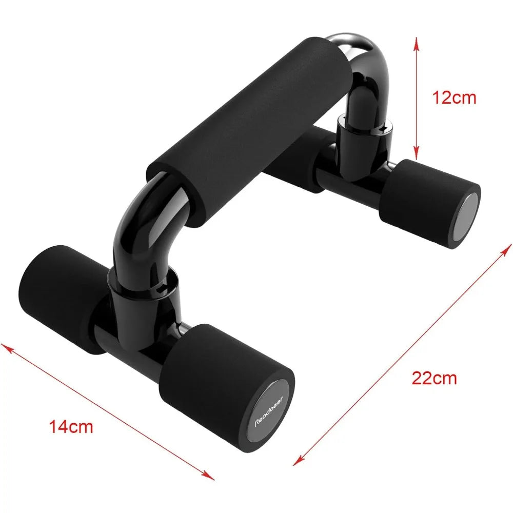 2 pcs Pushup Bars Stands Handles Set for Men and Women Workout Cushioned Foam Grip Push Up Bars