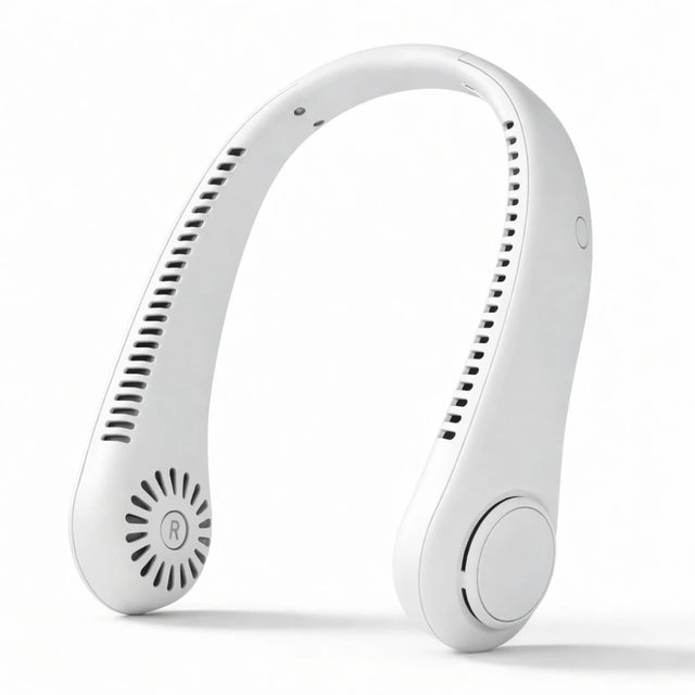 Portable Air Conditioner Neck Fan Personal Air Cooler Hanging 500-1200mAh Wearable Fans Mini USB Rechargeable Summer Travel
