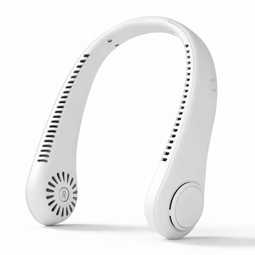 Portable Air Conditioner Neck Fan Personal Air Cooler Hanging 500-1200mAh Wearable Fans Mini USB Rechargeable Summer Travel