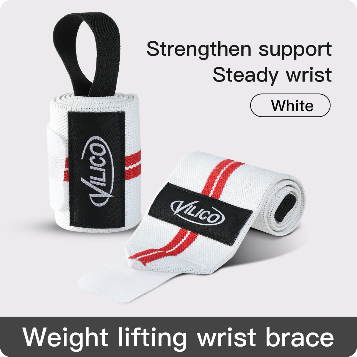 Men's and women's wristbands, wrist support straps, super strong weightlifting wristbands, bandages, fitness gym training