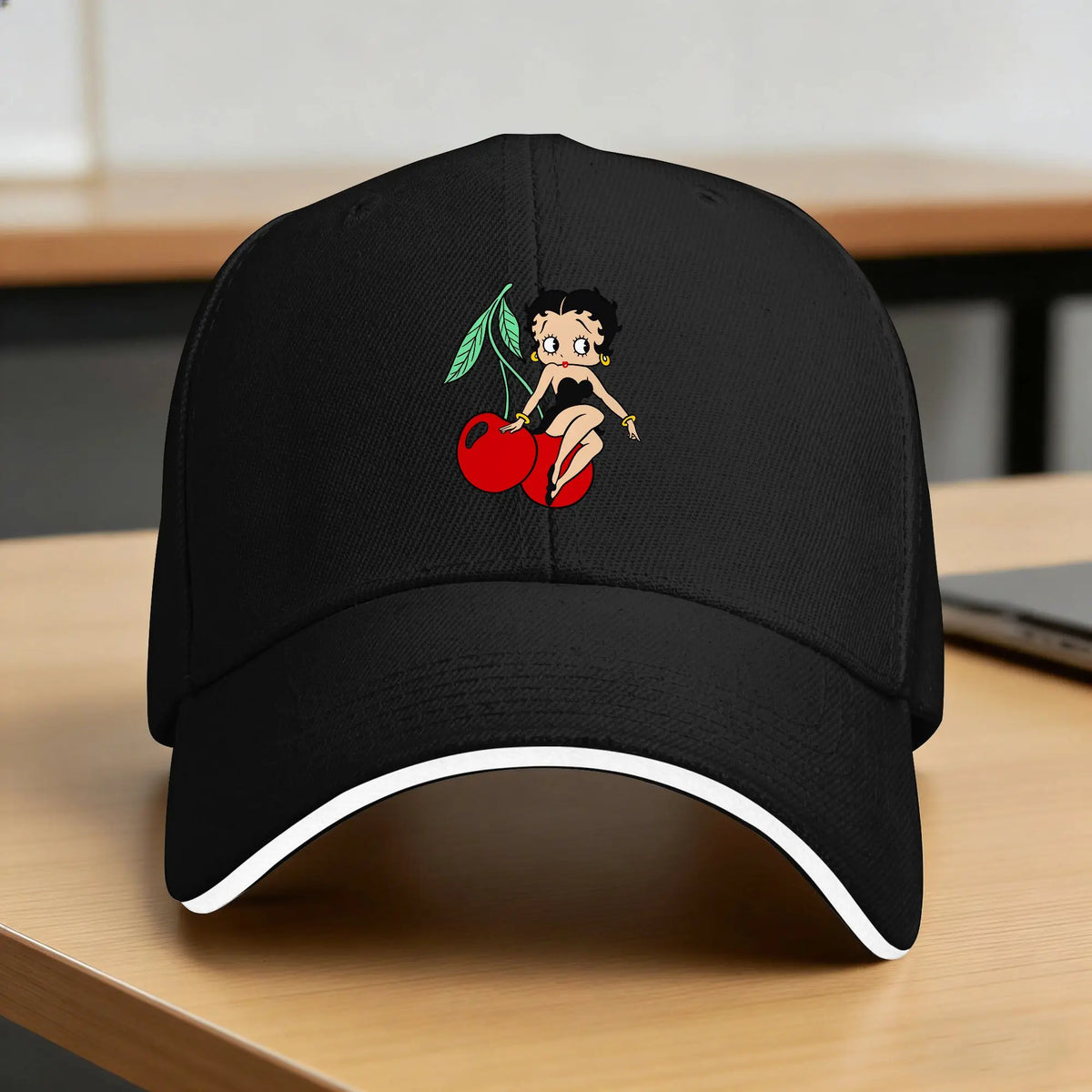 Bettys Boop Sun Baseball Cap Spring Women Men  Design Trucker Hat Hot Sale Vintage Outdoor Gym Baseball Caps