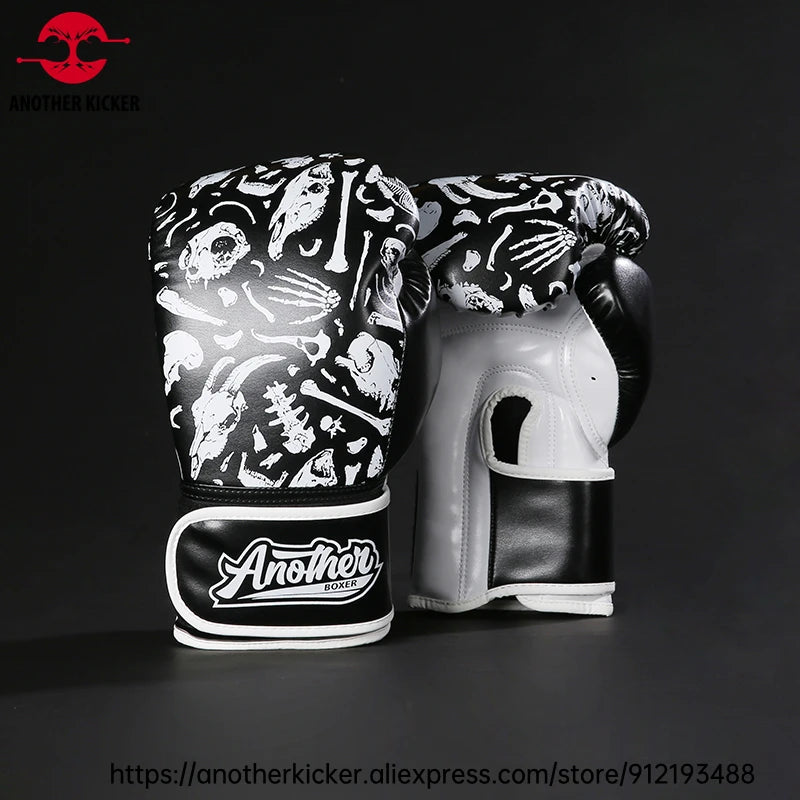 Muay Thai Gloves for Professional Boxers Trainers Mexican Style Boxing Glove for Hard Hitters Shock Absorbent Sparring MMA Glove