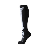 Compression Socks Sports Jump Rope Yoga Elastic Pressure Calf Stockings Socks Varicose Veins Compress Halloween Christmas New