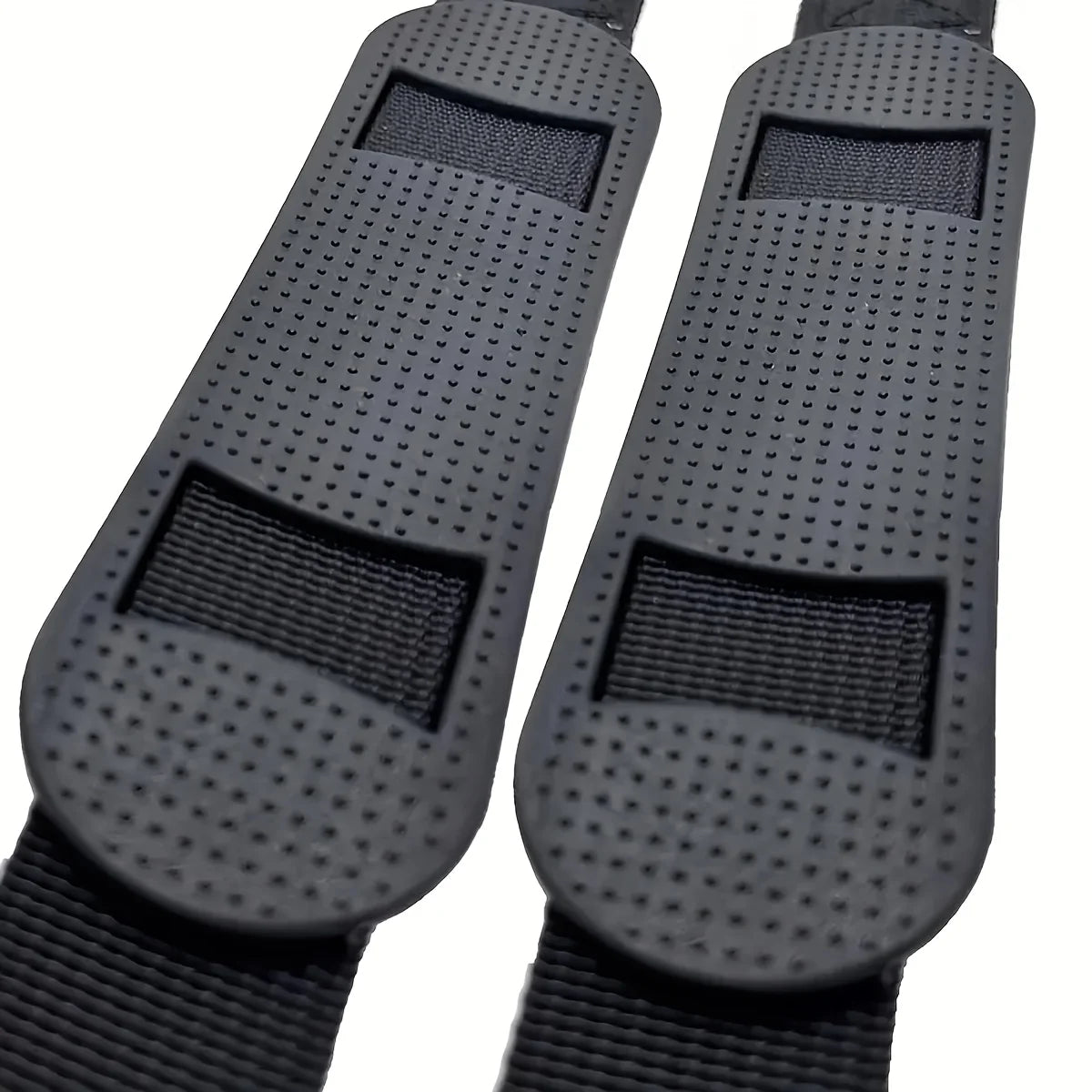 2pcs 10Inch Multifunctional Anti-Slip Safety Belt Fitness Ring Horizontal Bar Double-Layer Belt Sandbag Swing Connection Belt