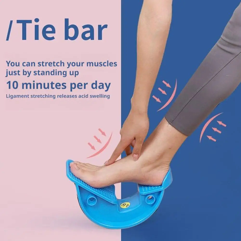 Foot Stretcher Rocker Arm Calf Ankle Stretching Board Stretching Yoga Fitness Yoga Fitness Curved Stretching Tool