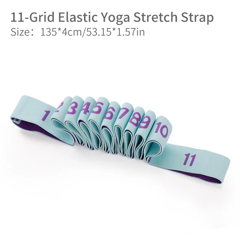Yoga Elastic Band for Pilates Elastic Exercise Bands Resistance Physical Fitness Tension Belt Dance Gymnastics Girls Accessories