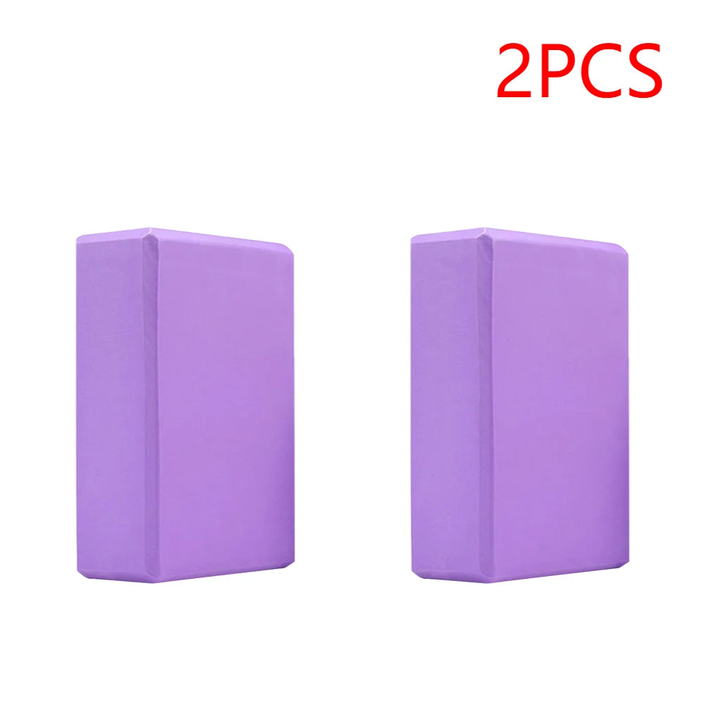 2-5PCS EVA Yoga Block Yoga Building Blocks Moisture-Proof High Density Yoga Blocks Body Shaping Yoga Blocks Yoga Supplies