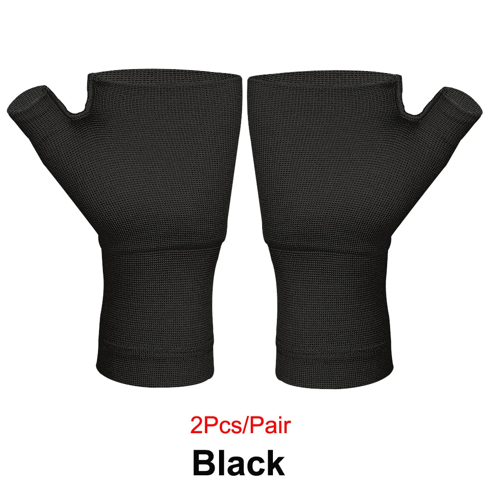 1Pair Compression Arthritis Gloves, Wrist & Thumb Support Sleeve for Unisex, Perfect for Carpal Tunnel, Wrist Pain & Fatigue