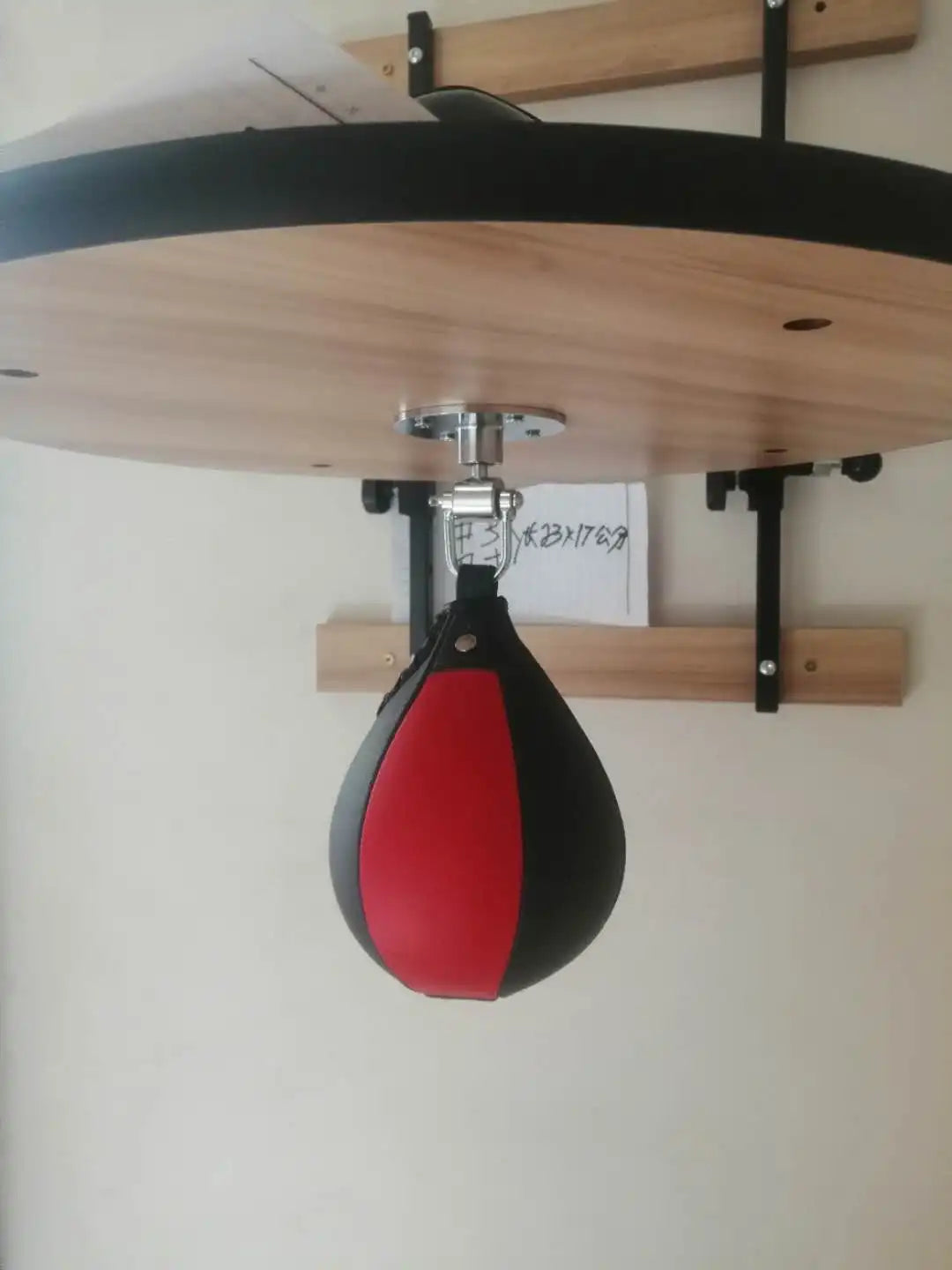 Double End Boxing Reflex Speed Balls, Leather Punching Ball, Pear Boxing Bag, Inflatable, Fitness Training