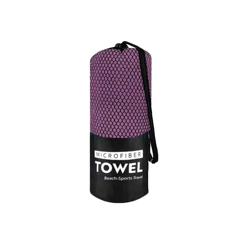 Microfiber Ice Cold Towel 6 Sizes  Quick Dry Super Absorbent Towel  Beach Gym Yoga Camping Travel Sports  Portable Storage Bag