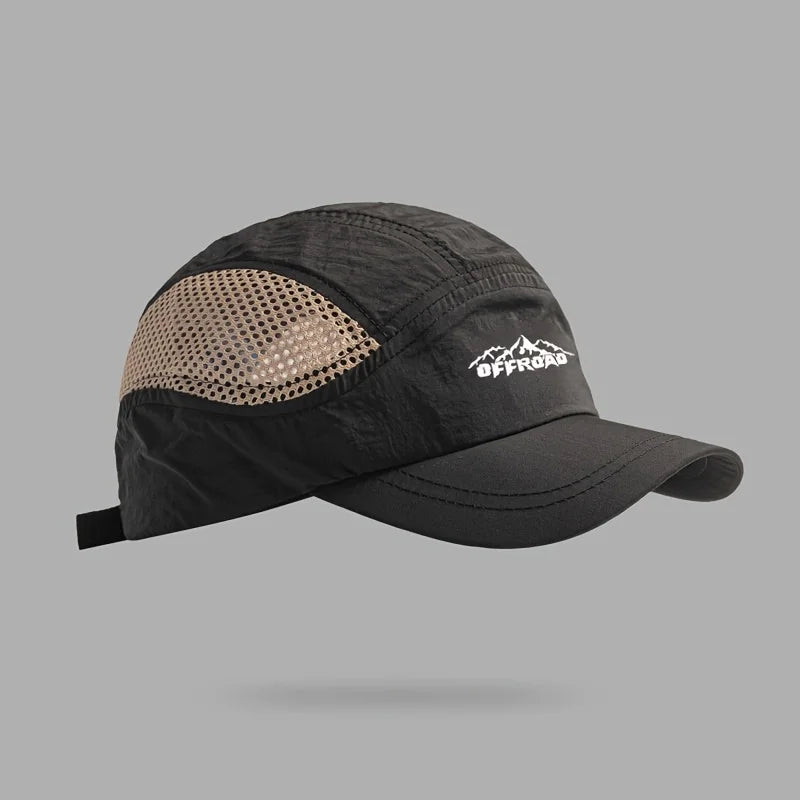 Summer Quick-drying Lightweight Sun Protection Hat Men's Women's Wide Brim Outdoor Breathable Baseball Cap Running Cap Trendy.