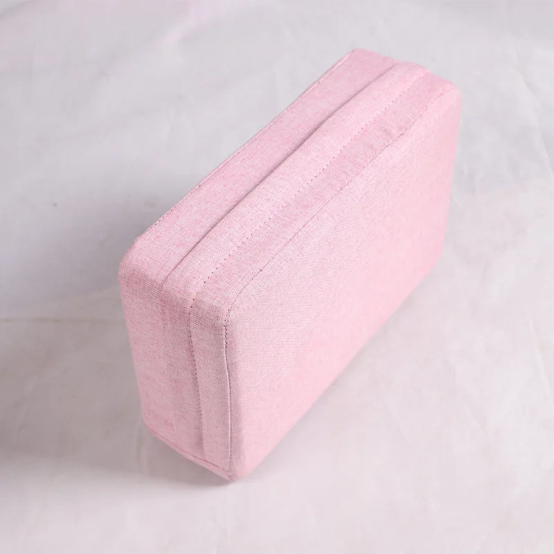 Yoga Block Set Pilates Brick Fitness Belt Set for Exercise Workout Fitness Training Block Brick Stretching Belt Yoga Bolster Bag
