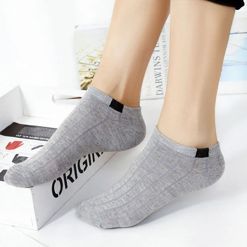 5 Pairs Socks Womens Summer Autumn Socks Women Quality Cotton Cute Set Japanese Style Sports Fashion Short Ankle Socks Harajuku