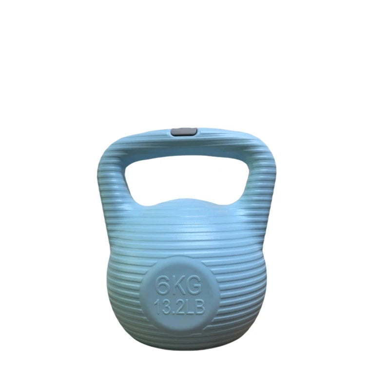 6/8KG Water Filled Solidifying Kettlebell Texture Leak-Proof Snap Lid Portable Kettle Bell Home Gym Full Strength Equipment