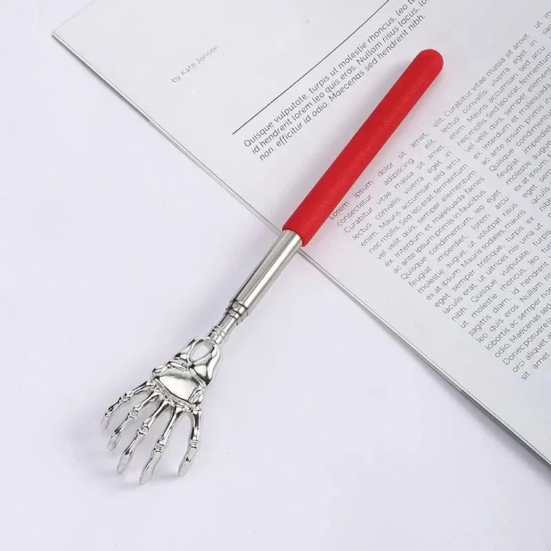 1/2pcs Massager Back Stainless Steel Scratcher Ghost Hand Telescopic Scratching Portable Extendable Products Itch Massage Tools