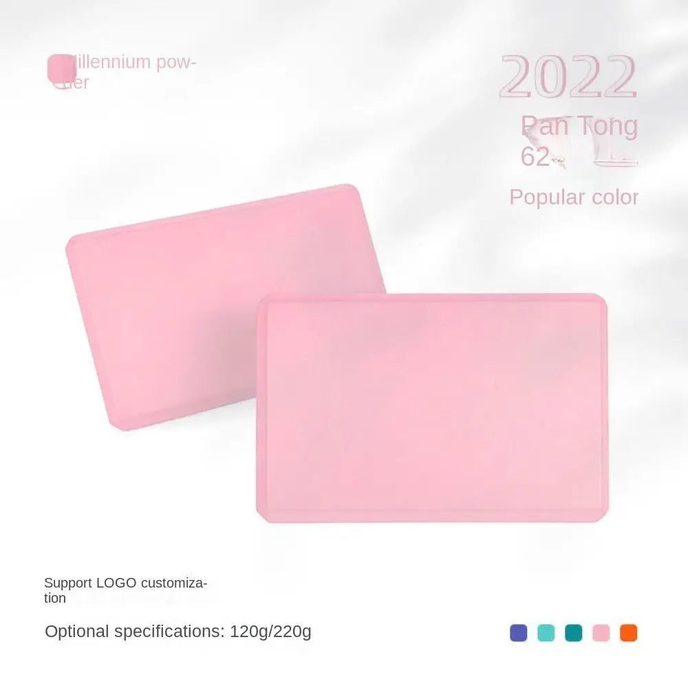 High Density Yoga Foam Blocks Gym EVA Non-slip Props Brick Solid Color Lightweight Yoga Block Meditation DIY