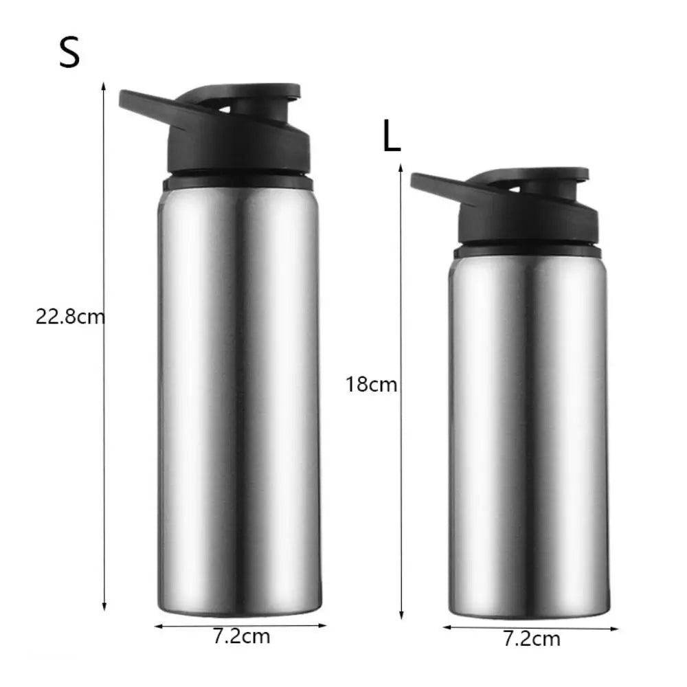 Stainless Steel Bicycle Water Bottle Lightweight 500/700ml Sport Drinking Bottle Unbreakable Large Capacity Travel Mug Hiking