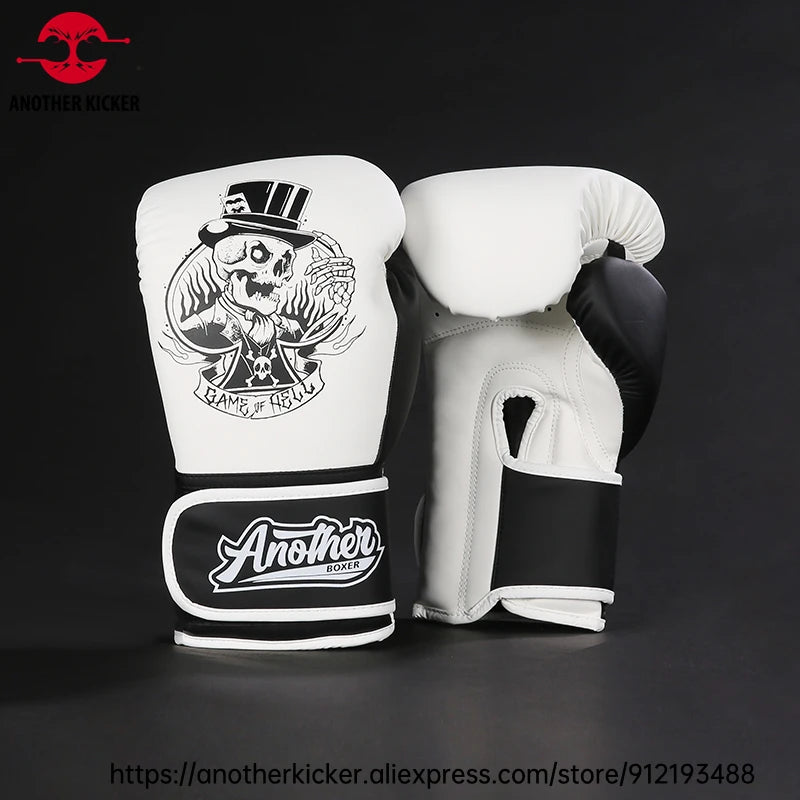 Muay Thai Gloves for Professional Boxers Trainers Mexican Style Boxing Glove for Hard Hitters Shock Absorbent Sparring MMA Glove