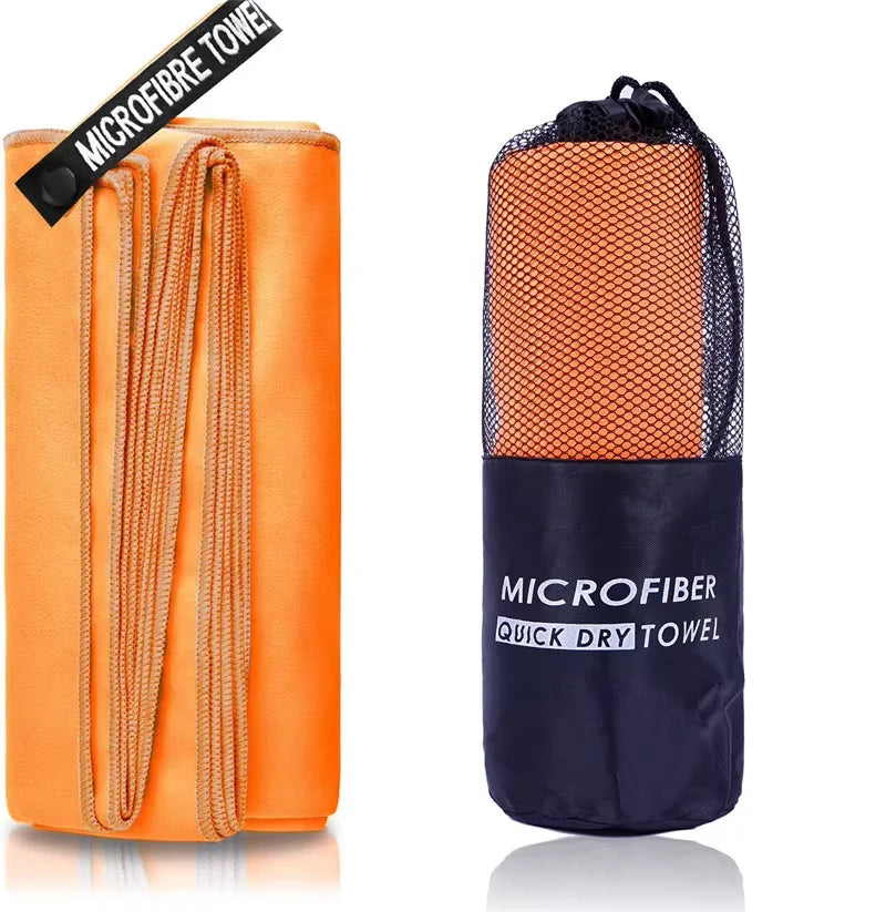 New Luxurious Large Microfiber Bath Towel，Super Absorbent, Quick-Drying Soft Bathroom Beach Yoga Gym Sports Towel