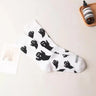 Halloween Harajuku Characteristic Couple Socks Funny Cosplay Outdoor Trend Couple Sock Ghost Print Men/Women's Middle Tube Socks