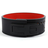 Weightlifting Belt Cowhide Leather Lever Buckle Waist Support Powerlifting Strong Pull Squat Deadlift Gym Training Powerlifters
