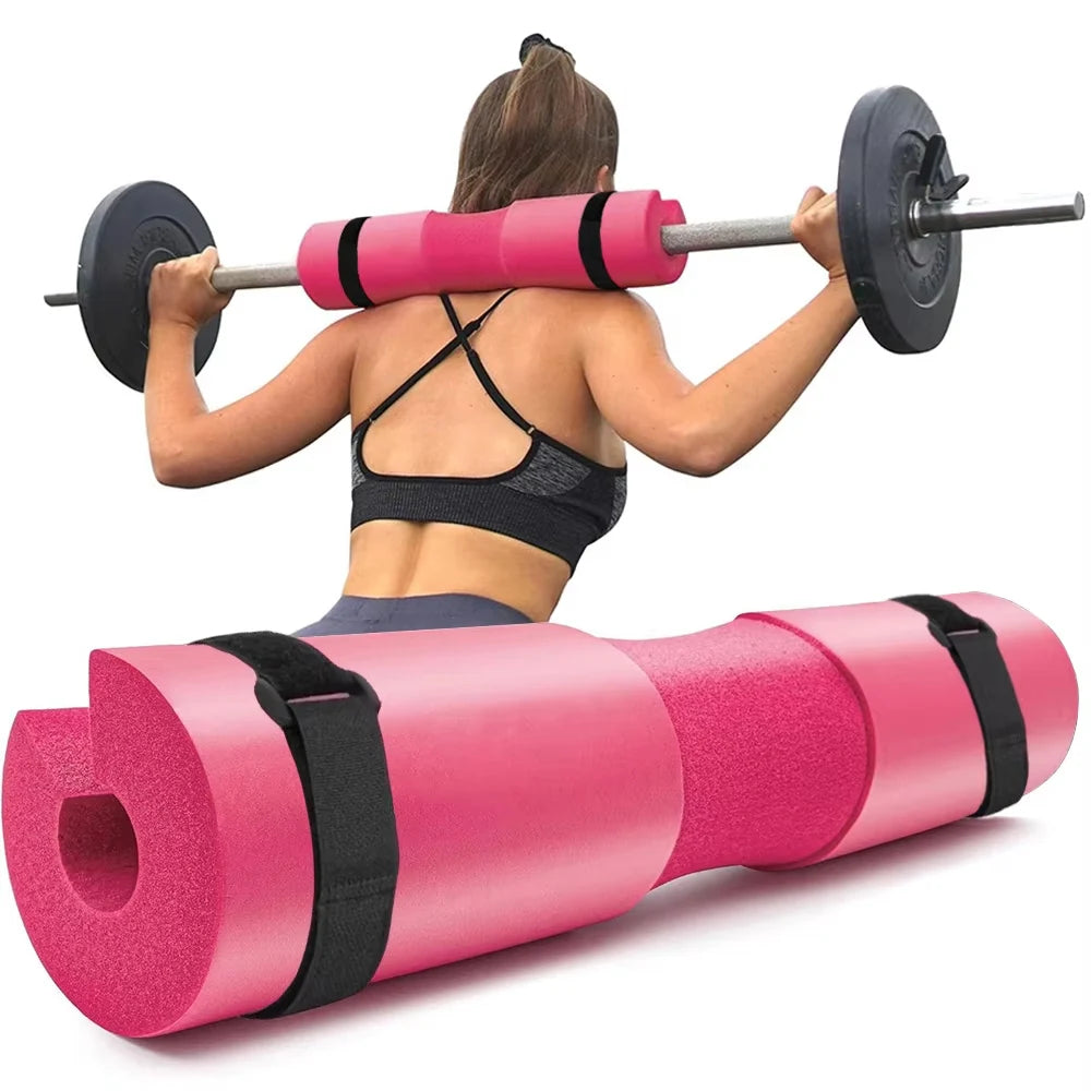 Gym Barbell Squat Pad Foam Shoulder Neck Protector Cushion  Anti‑Slip Bar Pad for Hip Thrust Squat Weight Training Bodybuilding