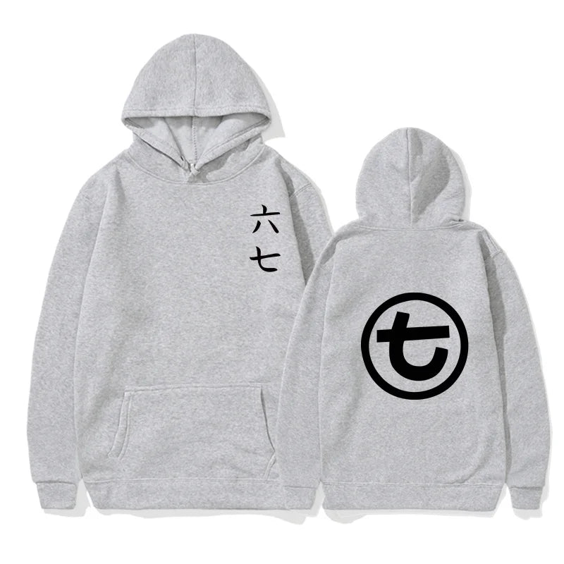 Japanese Anime Sweatshirt Scissor Seven Symbols Killer Seven Hoodie Streetwear Hooded Sweatshirts Casual Hoodies Men Clothing