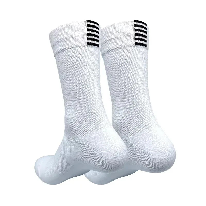 Jing Professional Cycling Socks Tube Men's and Women's Outdoor Sports Quick-Drying Four Seasons Bicycle Socks Running Socks