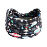 Halloween Party Headband Turban Headband Sport Hair Band Pumpkin Ghost Skull Print Hair Accessories Halloween Costume Party