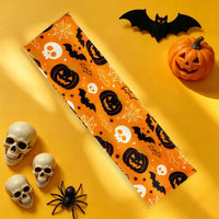 1PC  2026 New Halloween Headband - Fashionable and Cute Pumpkin Ghost Print Scarf - Elasticated Party Party Accessories