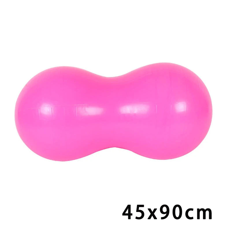 Yoga Ball Peanut Ball Balance Ball Pilates Accessories Home Fitness Equipment Pregnant Women Rehabilitation Exercise Yoga Ball