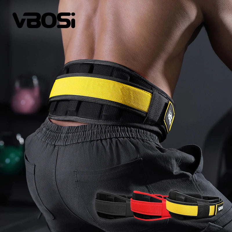 VBOSi Adjustable Premium Weightlifting Belt, Men & Women Waist Support for Deadlifts, Strength Training & Functional Fitness