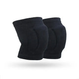 2pc Sport Protective Sponge Knee Pads Breathable Knee Support Thicken Knee Brace Football Dance Yoga Tennis Running Cycling Use