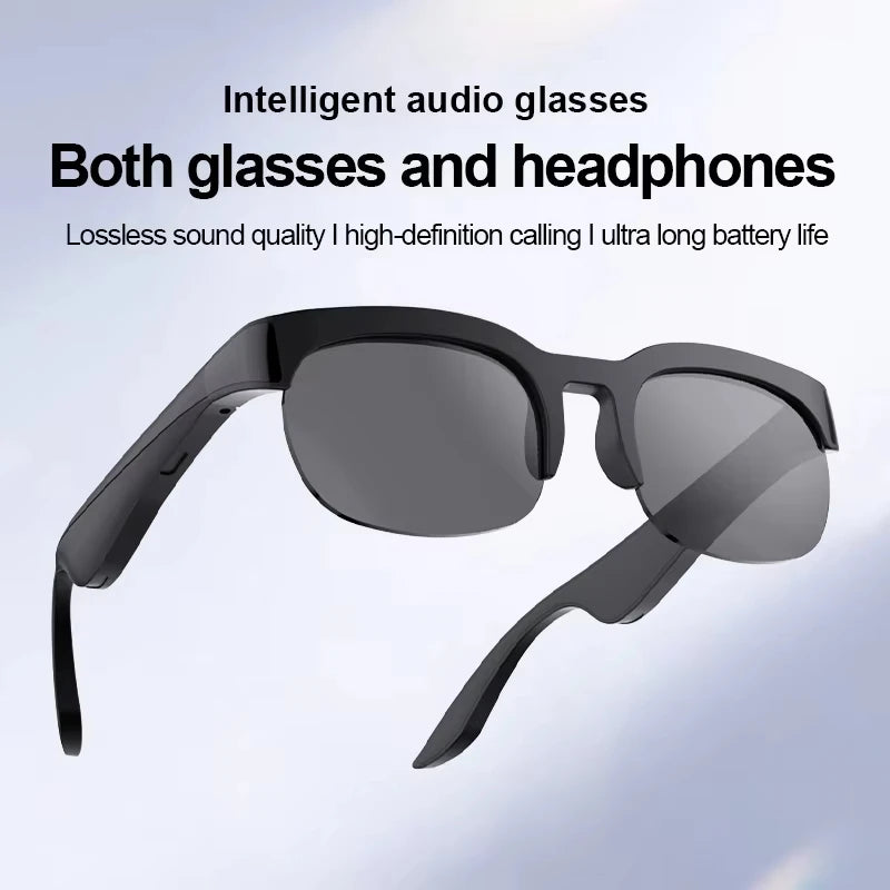 Lenovo 8KHD 1600MP Smart Glasses AI Translation Hands-Free Calling AI Chat Logging Music Playback Smart Sunglasses For Women Men